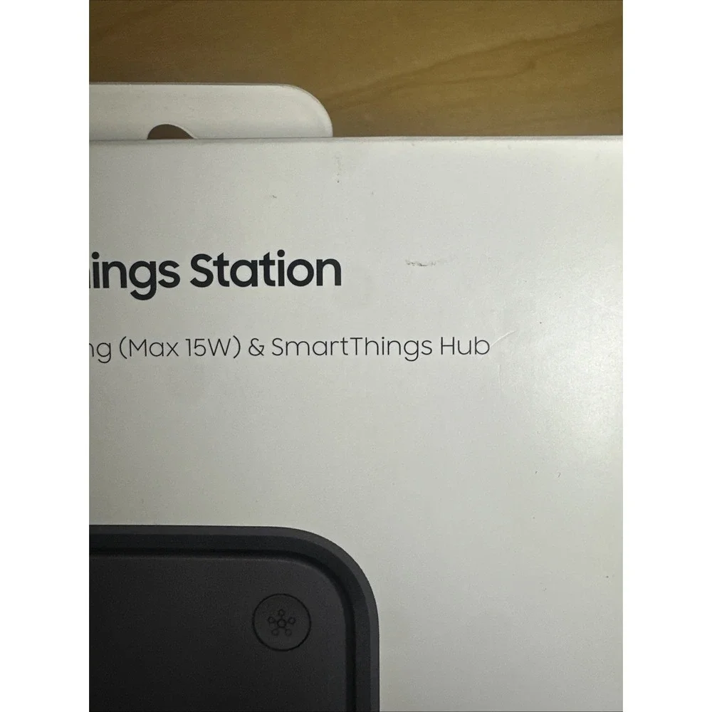 Samsung SmartThings Station Wireless Charger Smart Home Hub Black New